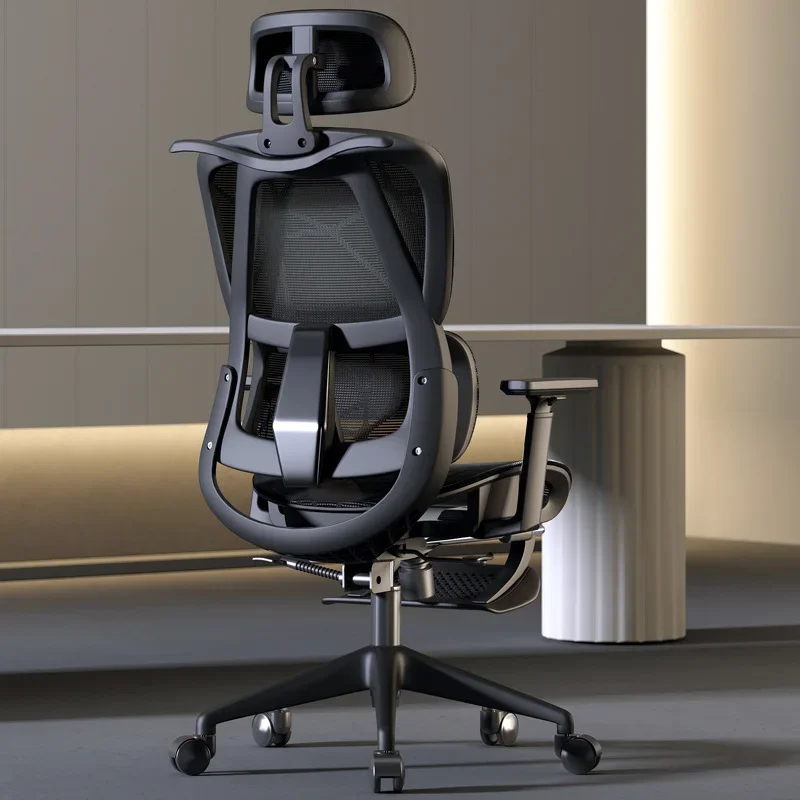 Office Furniture At Home - Sabit Ergonomik Sandalye Ev Bilgisayar Koltuğu