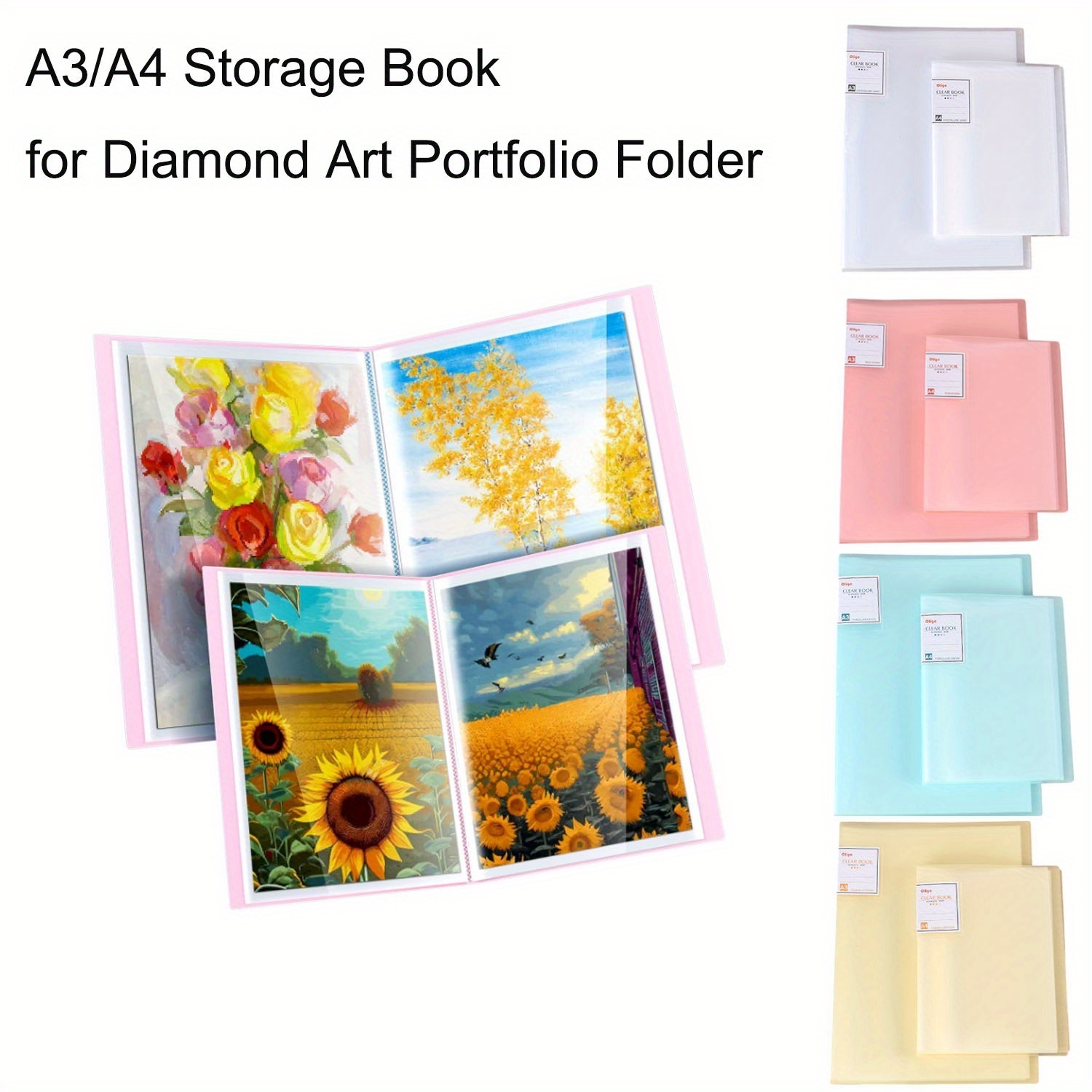 Binder Storage Box - A4/A3 Depolama Kitap Klasörü, 30 Depolama