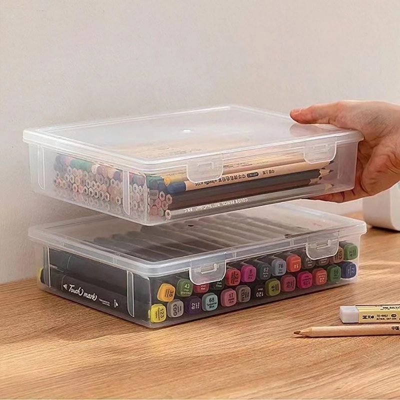 Binder Storage Box - Yeni Plastik Belge Düzenleyici Organize Edilmiş
