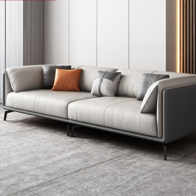 Office Furniture Set - Sığır Derisi İş Ofisi Kanepeleri Resepsiyon