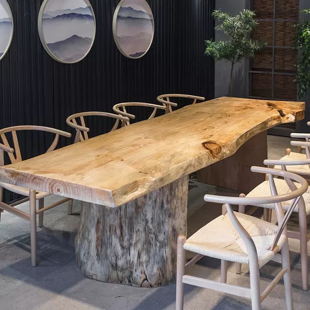 Masif ahşap büyük tahta masa,  - Office Furniture Set incelemesi ve fiyatı