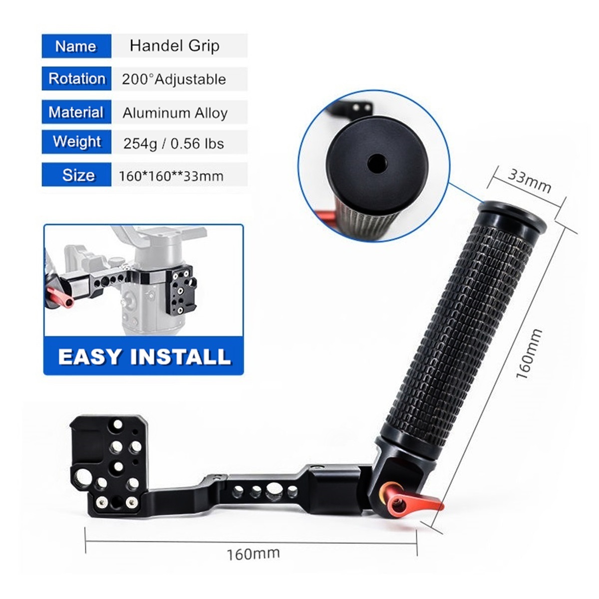DJI Ronin S SC RSC2 Gimbals Sa - Adjustable Monitor Mount incelemesi ve fiyatı