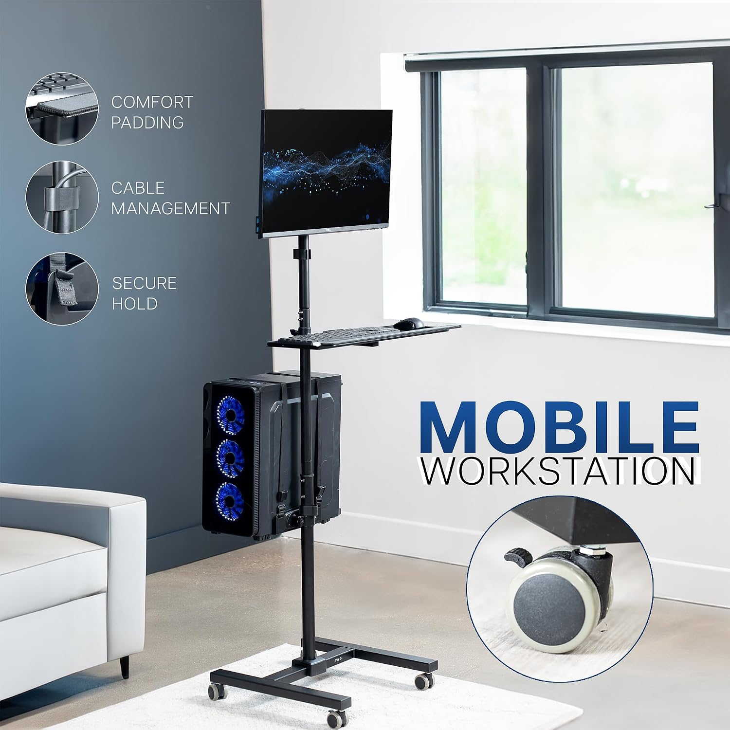 17 ila 32 inç ekranlar için mo - Adjustable Monitor Mount incelemesi ve fiyatı