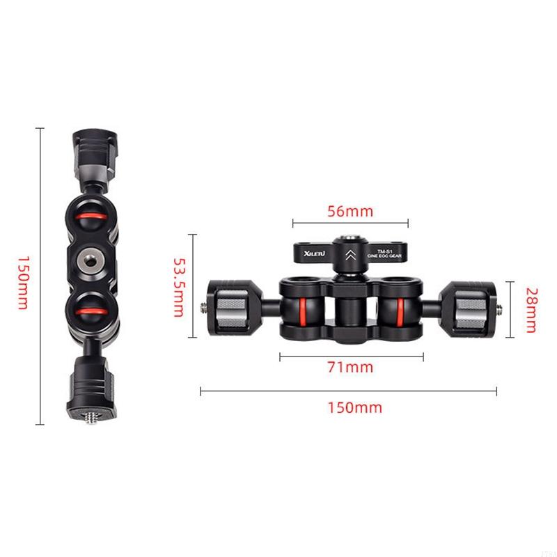 J78A Çift Top Kafalı Kamera Mo - Adjustable Monitor Mount incelemesi ve fiyatı