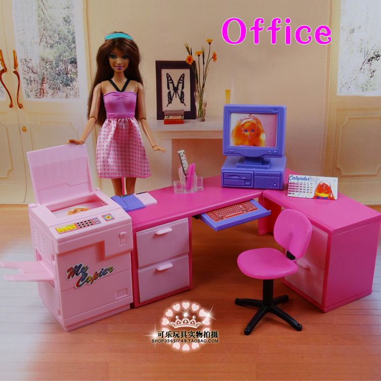 30 cm'lik Oyuncak Ev Mobilyala - Office Furniture Set incelemesi ve fiyatı