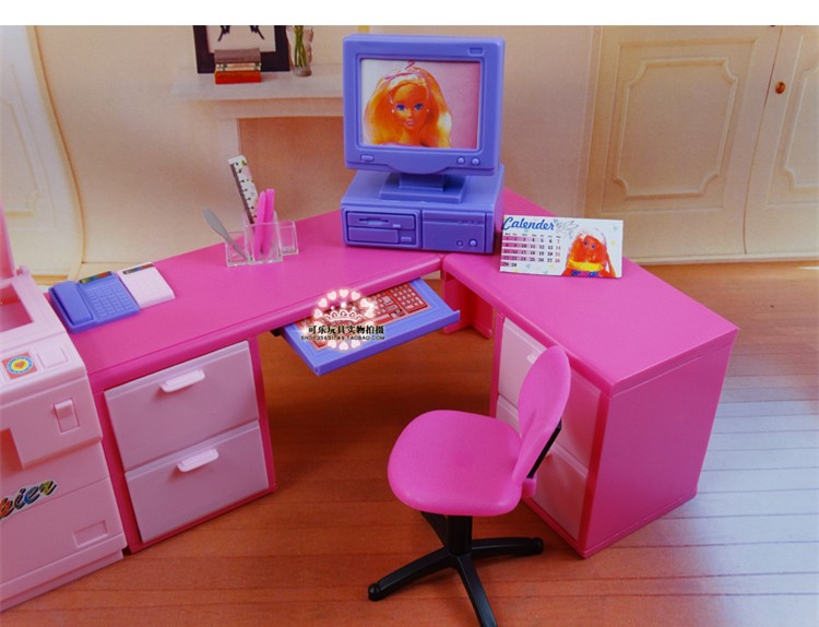 30 cm'lik Oyuncak Ev Mobilyala - Office Furniture Set incelemesi ve fiyatı