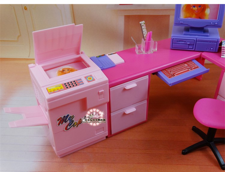 30 cm'lik Oyuncak Ev Mobilyala - Office Furniture Set incelemesi ve fiyatı